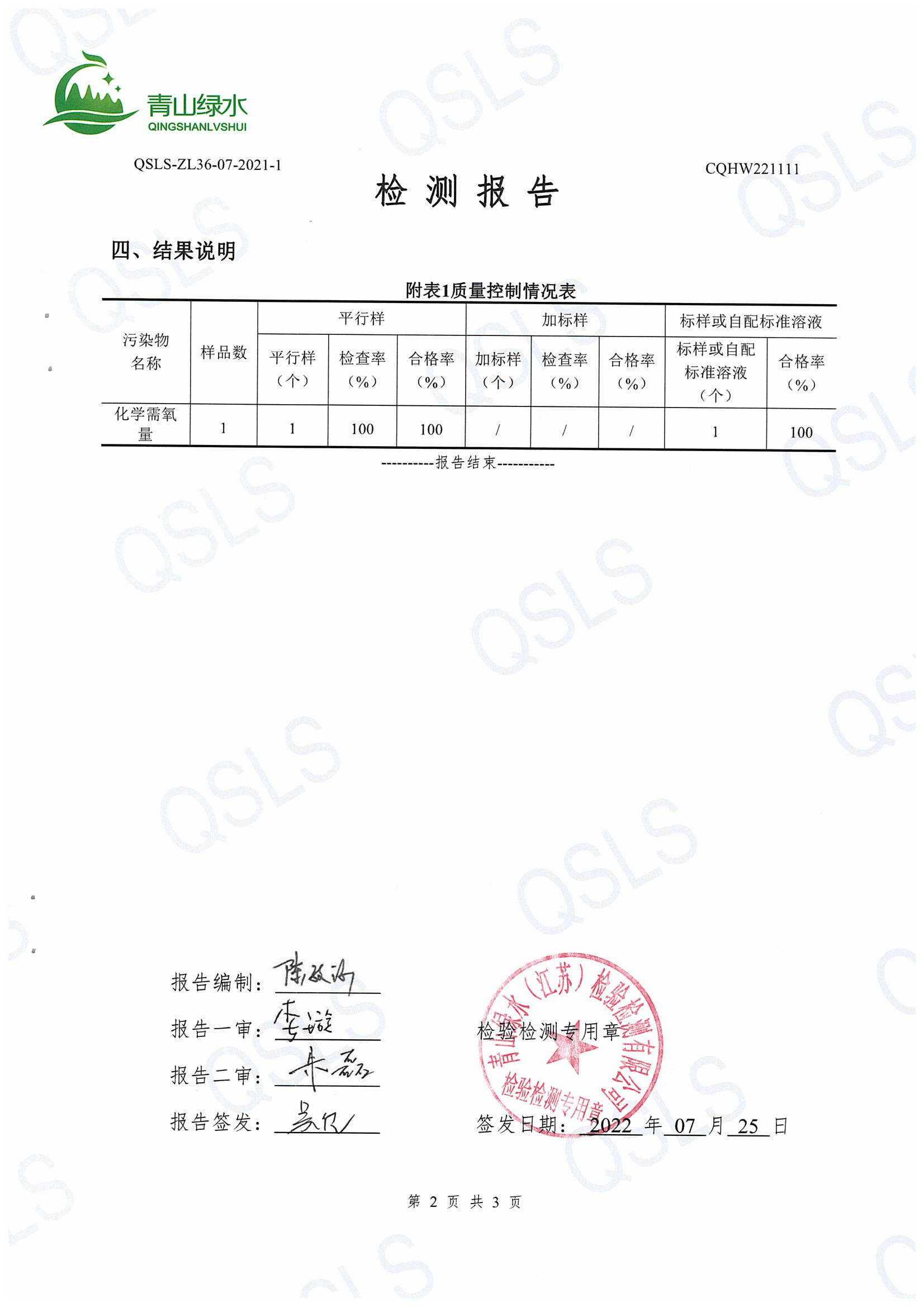 青山绿水检测报告-4